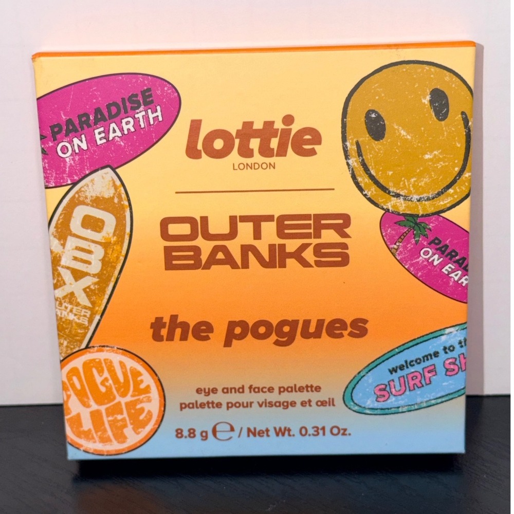Lottie London Outer Banks The Pogues Eye and Face Palette OBX Makeup New